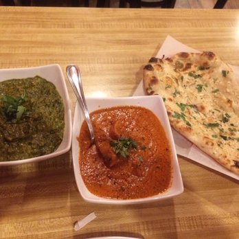 Mint - Chicken tikka Masala and Palak Paneer. With a really yummi garlic nan. Awesome.! Loved them! Tikka masala my favorite - Indian Near Me - Laguna Hills, California Mint - Chicken tikka Masala and Palak Paneer. With a really yummi garlic nan. Awesome.! Loved them! Tikka masala my favorite - Indian Near Me - Laguna Hills, California