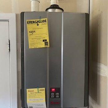Aaron's Plumbing - My tankless works! - Plumbing Near Me - Lincoln, California