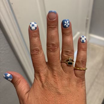 Nails by Ken - Checkerboard plus! - Nail Salons Near Me - El Cerrito, California