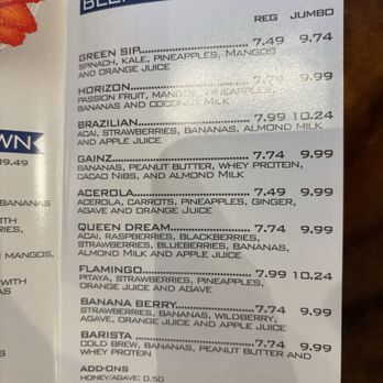 Palm Berries - Menu - Acai Bowls Near Me - Greensboro, North Carolina Palm Berries - Menu - Acai Bowls Near Me - Greensboro, North Carolina