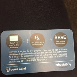 Progressive Medicine Associates - Rx Power Card the doctor gives you, it can help you save $ on a prescription!