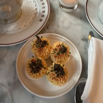 Bouchon - Deviled eggs - French Near Me - Yountville, California