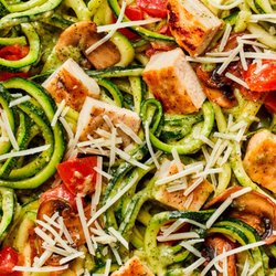 Noodles and Company - Zucchini Pesto with Grilled Chicken