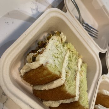 Bistro Di Bufala - Pistachio cake - Italian Near Me - Visalia, California