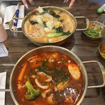 Mala Town - beef bone & tomato broth - Hot Pot Near Me - Las Vegas, Nevada Mala Town - beef bone & tomato broth - Hot Pot Near Me - Las Vegas, Nevada