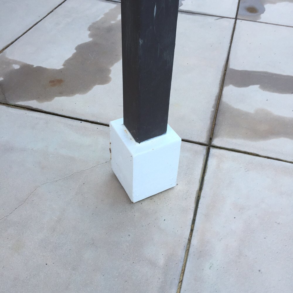 Brothers Termite Company - Portion in white was redone - Pest Control Near Me - Bell Gardens, California