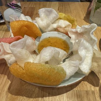 Pretty Boy - Shrimp chips - Wine Bars Near Me - Athens, Georgia