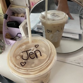 Starbucks - Thank you my girlfriend loves this drink. And hearts - Coffee & Tea Near Me - Elk Grove, California Starbucks - Thank you my girlfriend loves this drink. And hearts - Coffee & Tea Near Me - Elk Grove, California