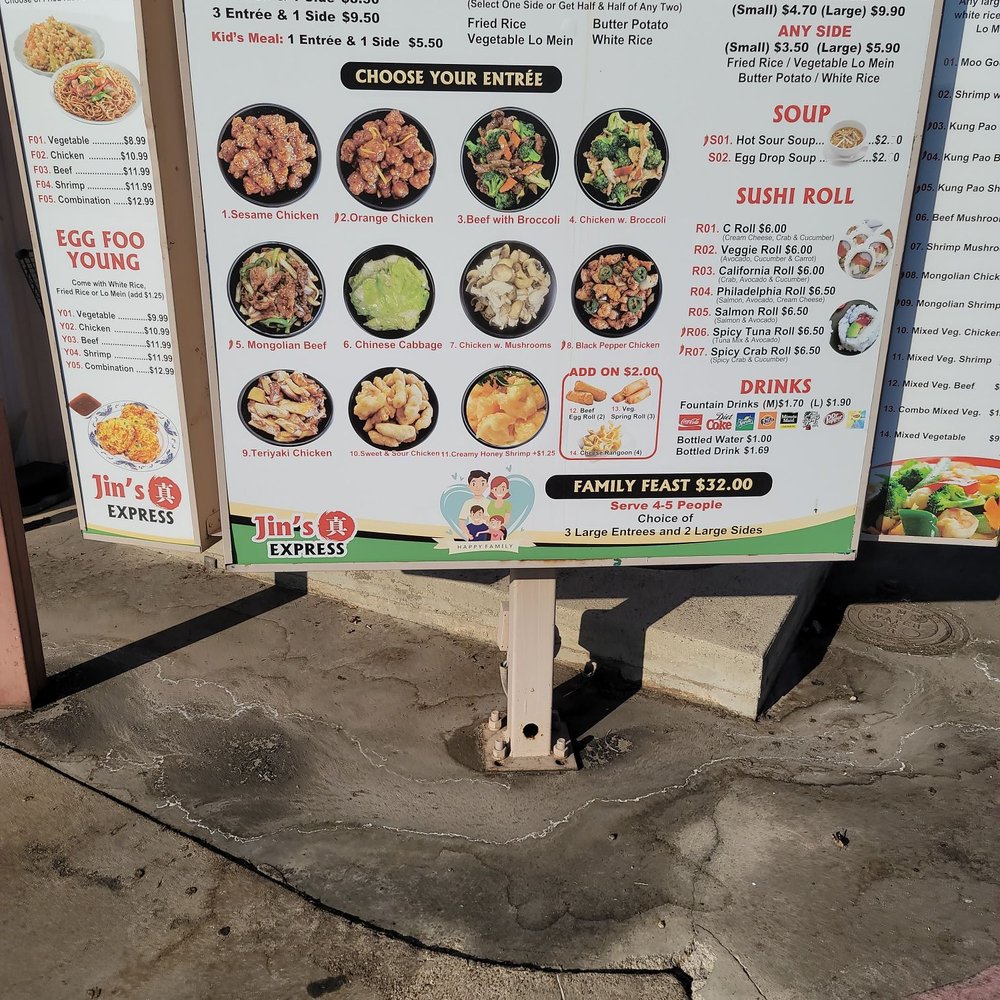 Jin's Express - Menus - Chinese Near Me - Mineral Wells, Texas Jin's Express - Menus - Chinese Near Me - Mineral Wells, Texas