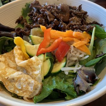 Salt & Pepper the Kitchen - Bibimbap with beef - this is OK. - Korean Near Me - Monticello, New York Salt & Pepper the Kitchen - Bibimbap with beef - this is OK. - Korean Near Me - Monticello, New York