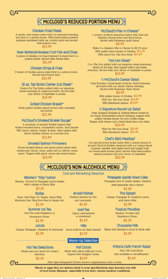 Menu photo 5 McCloud's Grill House Bremerton, WA Menu photo 5 McCloud's Grill House Bremerton, WA