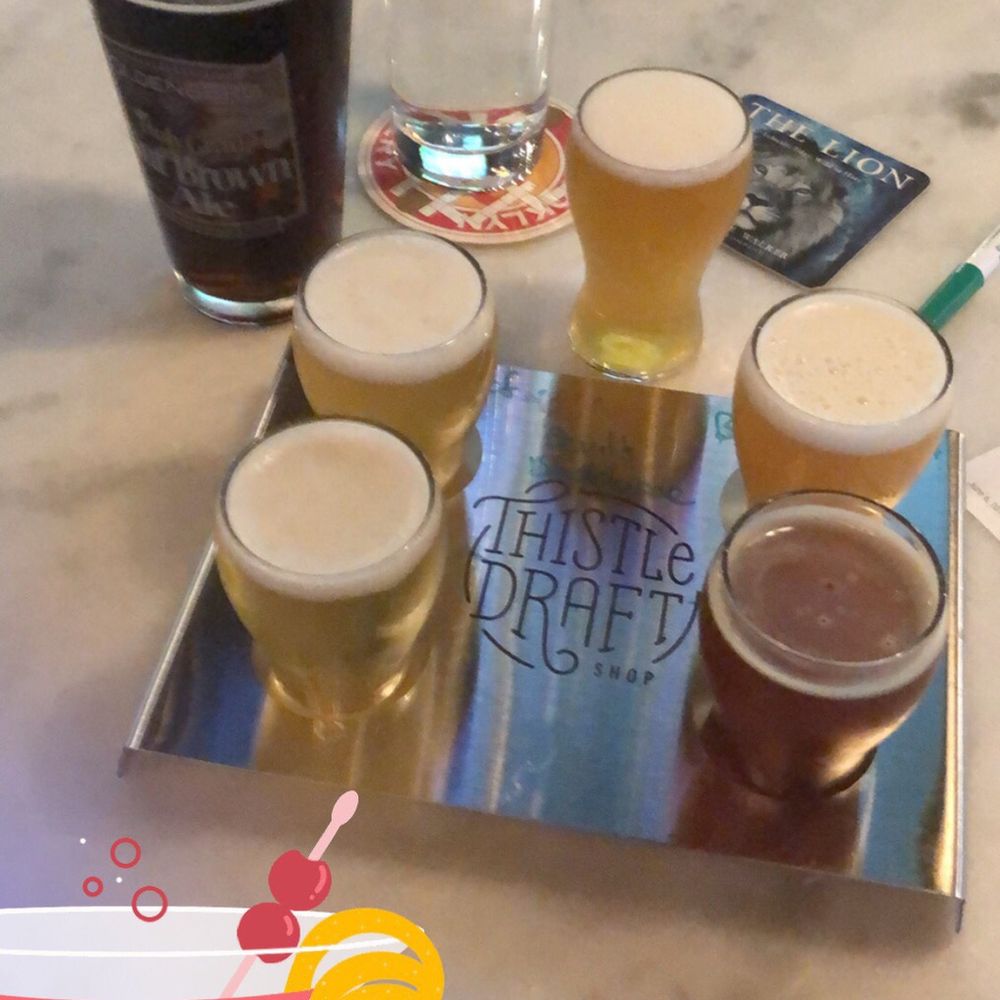Thistle Draftshop - Nice relaxing bar with TONS of choices :) - Beer, Wine & Spirits Near Me - Spring, Texas Thistle Draftshop - Nice relaxing bar with TONS of choices :) - Beer, Wine & Spirits Near Me - Spring, Texas