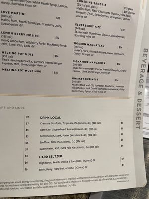 Menu photo 1 The Melting Pot Kennesaw, GA Menu photo 1 The Melting Pot Kennesaw, GA