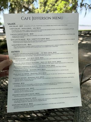 Menu photo 4 Cafe Jefferson New Iberia, LA