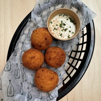 Picnic - Corn fritters - Wine Bars Near Me - Philadelphia, Pennsylvania