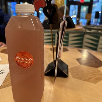 Nando's Peri-Peri - Lavender lemonade - Portuguese Near Me - Washington, DC, District of Columbia