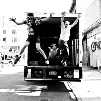 Sven Moving - Apparently, every moving company needs a picture of movers jumping. Happy to oblige. - Movers Near Me - Brooklyn, New York Sven Moving - Apparently, every moving company needs a picture of movers jumping. Happy to oblige. - Movers Near Me - Brooklyn, New York