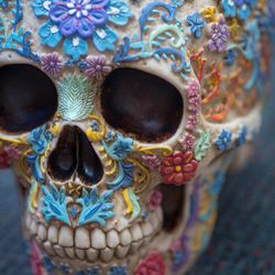 Old Tibet - Mayan Skull