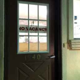 This was the welcome we received despite a reservation, and he refused to even talk to us when he finally looked out at us from the office.