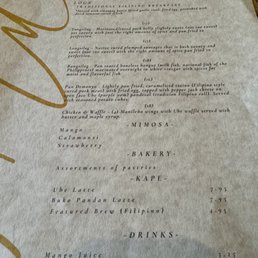 Brunch Menu Brunch Menu
