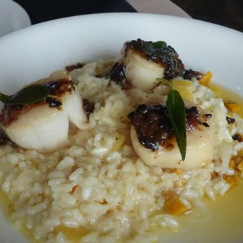 Queensview Steakhouse - Scallops on risotto - Steakhouses Near Me - Long Beach, California Queensview Steakhouse - Scallops on risotto - Steakhouses Near Me - Long Beach, California
