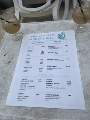 Menu photo 1 Tequila Beach Mexico, AGU Menu photo 1 Tequila Beach Mexico, AGU