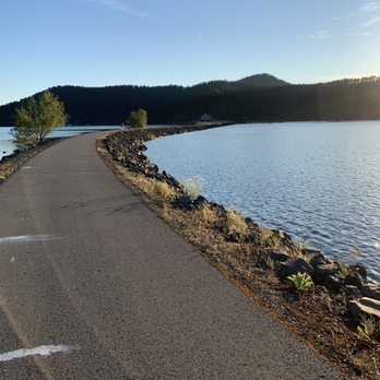 The Cycle Haus Bikes and Brews - Going south on Lake CDA trail - Bike Rentals Near Me - Harrison, Idaho The Cycle Haus Bikes and Brews - Going south on Lake CDA trail - Bike Rentals Near Me - Harrison, Idaho