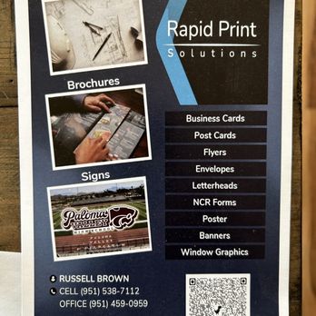 Rapid Print Solutions - Printing Services Near Me - Menifee, California Rapid Print Solutions - Printing Services Near Me - Menifee, California