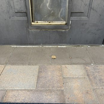 Belman Pavers - Back door barely opens. Used to be 2" lower to step out. Can't even put a doormat down. - Masonry/Concrete Near Me - Rancho Cucamonga, California Belman Pavers - Back door barely opens. Used to be 2" lower to step out. Can't even put a doormat down. - Masonry/Concrete Near Me - Rancho Cucamonga, California