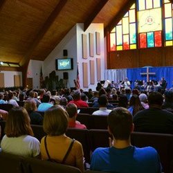 Salvation Army Camp - Chapel time