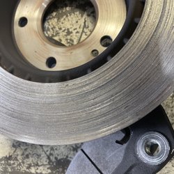 ASK Auto Repair - Those rotors looking like an old school vinyl record!