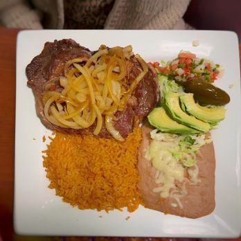 El Centenario - Steak dinner plate. - Mexican Near Me - Waynesville, Missouri