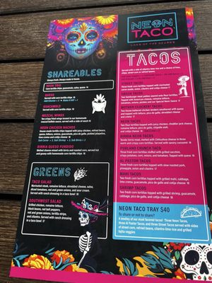 Menu photo 3 Neon Taco Lake Ozark, MO Menu photo 3 Neon Taco Lake Ozark, MO