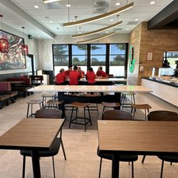 Panda Express - Dining Area and Counter
