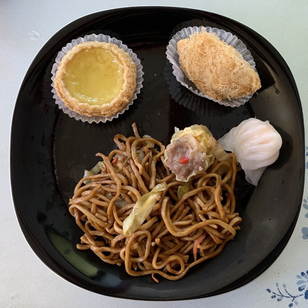 Good Luck Dim Sum - Assorted dim sum and chow mein - Chinese Near Me - San Francisco, California