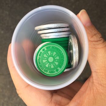 Wat Mongkolratanaram - 20 tokens in a cup - Thai Near Me - Berkeley, California Wat Mongkolratanaram - 20 tokens in a cup - Thai Near Me - Berkeley, California