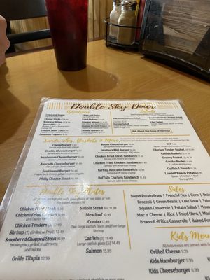 Menu photo 1 Double Sky Diner Moody, TX Menu photo 1 Double Sky Diner Moody, TX