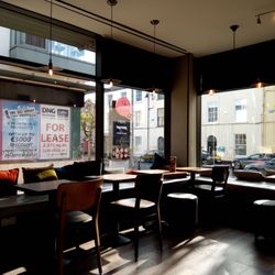 Insomnia Coffee - The street view from the inside