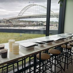 Spork Bytes - Lunch with a view of Portland? Even better with great local food. Spork Bytes delivers fresh catering from Portland restaurants right to you