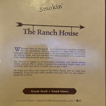 The Ranch House - American Near Me - Santa Fe, New Mexico The Ranch House - American Near Me - Santa Fe, New Mexico