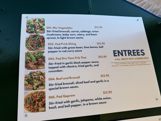 Menu photo 2 Mekin Thaifood Austin, TX
