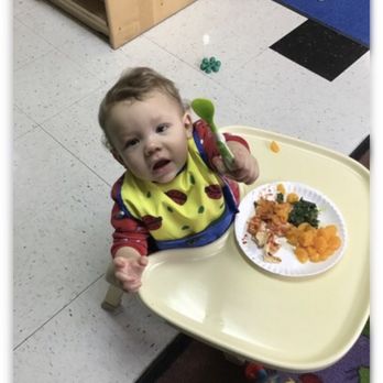 Barrett Parkway KinderCare - Elias having lunch - Child Care & Day Care Near Me - Marietta, Georgia