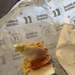 Jimmy John's - What's left of my sandwich. It was good.