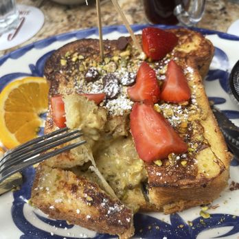 Greenstreet Cafe - Pistachio french toast - Breakfast & Brunch Near Me - Miami, Florida Greenstreet Cafe - Pistachio french toast - Breakfast & Brunch Near Me - Miami, Florida