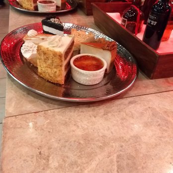 Texas de Brazil - The dessert tray. Not included in buffet. - Brazilian Near Me - Fairfax, Virginia Texas de Brazil - The dessert tray. Not included in buffet. - Brazilian Near Me - Fairfax, Virginia