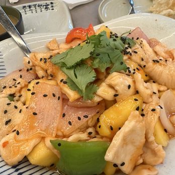 Phat Eatery - Mango chicken - Malaysian Near Me - The Woodlands, Texas