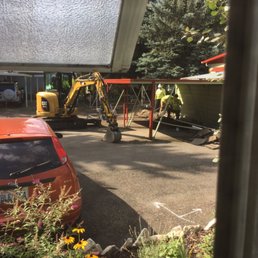 Cutting through solid rock to lay a line underground for outdated internet. Slow and useless unless you like paying thru the nose. Cutting through solid rock to lay a line underground for outdated internet. Slow and useless unless you like paying thru the nose.