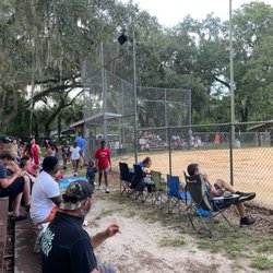 Town Of Micanopy Ballpark - Ready for 4th of July fireworks