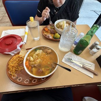 Lindo Jalisco Grill - The caldo de res and caldo de pollo are amazing and the lemonade is real not from powder! - Mexican Near Me - San Antonio, Texas