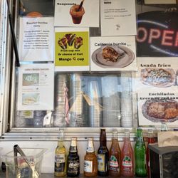 Drinks and signage